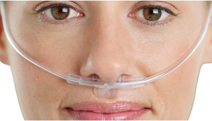 Soft Nasal Cannula INC 1.2M TUBING (3Pk) for Use with Oxygen Concentrator O2 – Ideal for Long-Term Oxygen Therapy Patients, Featuring Soft Material around the Face and Ears