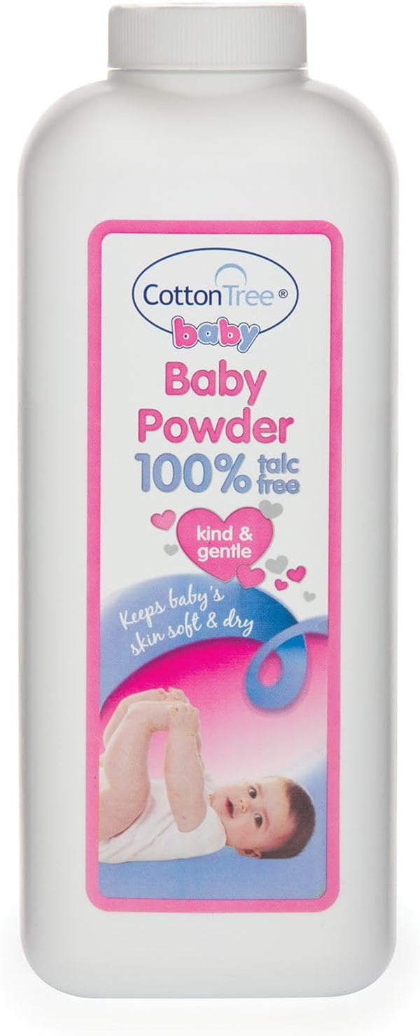 Essential Baby Powder, White, 284 G (Pack of 1)