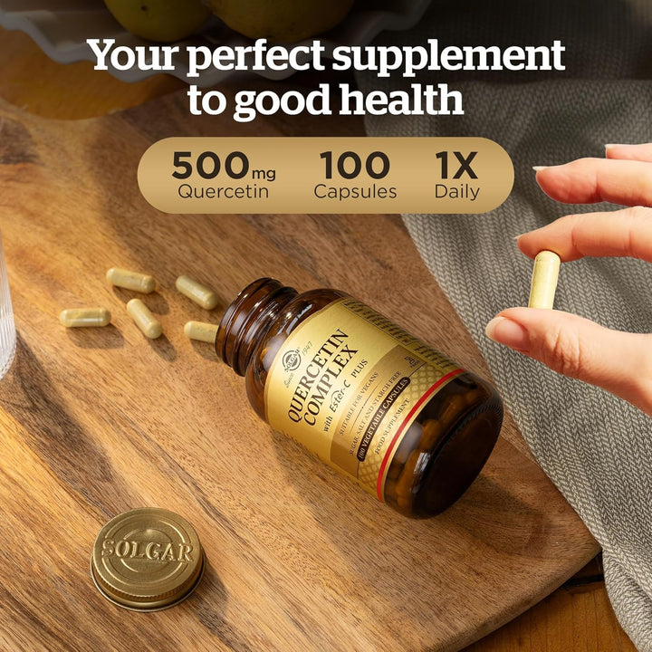 Quercetin Complex with Ester-C plus Vegetable Capsules - 100 Count (Pack of 1)