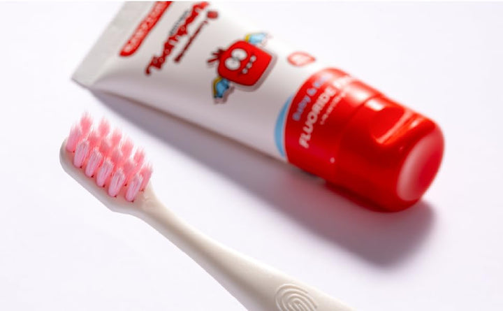 Bio Toothbrush - Eco-Friendly, Soft Bristles for Babies, Ergonomic Handle, Biodegradable Corn Cob Material (Jellyfish)