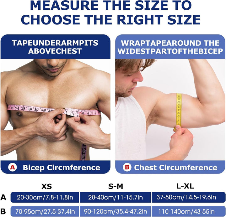 Shoulder Support for Men and Women, Adjustable Shoulder Brace Strap for Relief Pain Fits Left and Right(L/Xl)