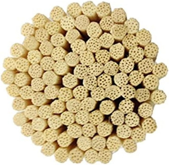 100PCS Reed Diffuser Sticks - Wood Rattan-Reed Sticks -Diffuser Glass Bottles-Diffuser Refills- Spa-Aromatherapy (7''18Cm)