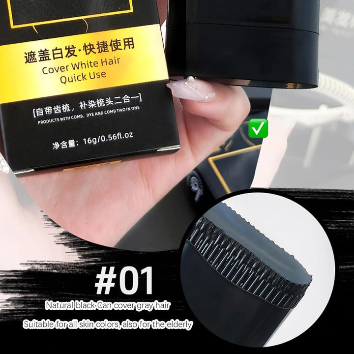 Hair Dye Comb Hairdressing Wand, Hair Coloring Brush, Dye Applicator Comb, with Waterproof & Long-Lasting, Effortless Application, 20G, for Boys, Girls, Women, Adults