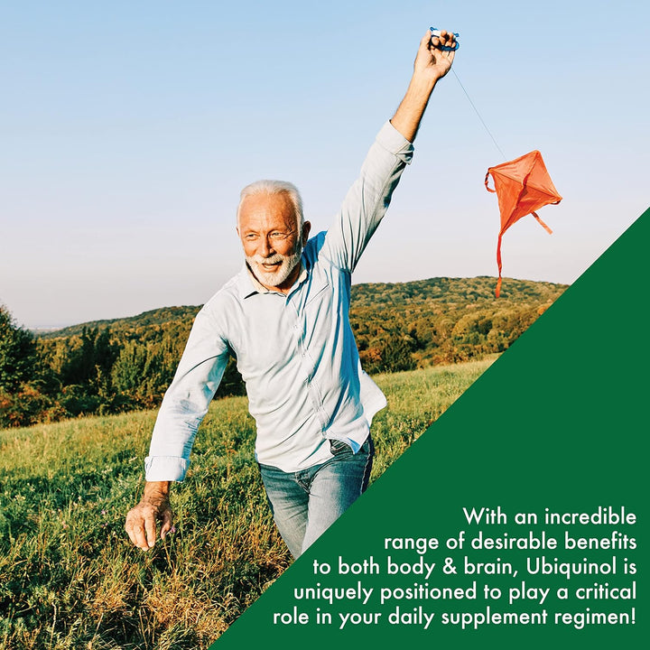 Ubiquinol 100Mg 60 (Soy-Free) (Non-Gmo) EAF Coq10 (Enhanced Absorption Formula Coenzyme Q10 as Kaneka Ubiquinol) by  (60 Softgels)