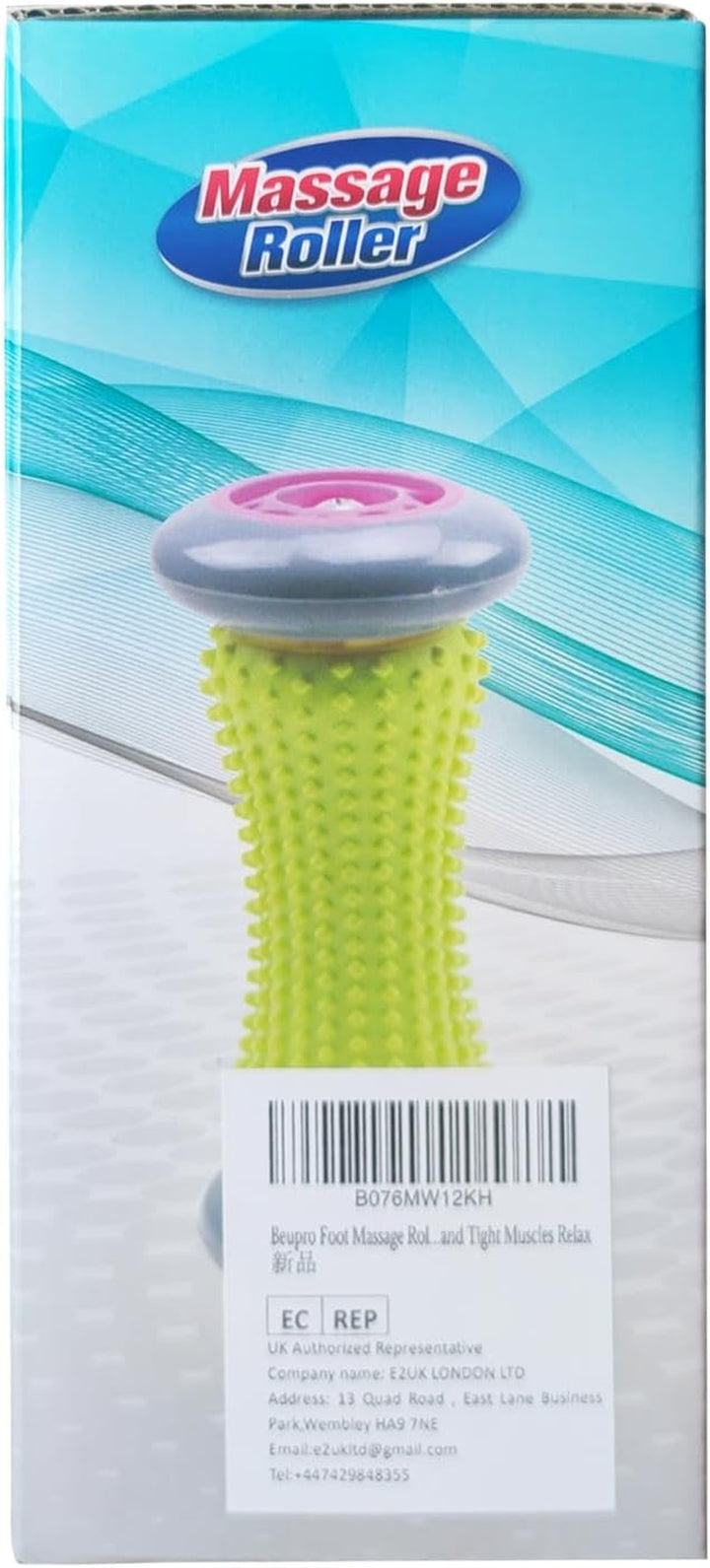 Foot Massage Roller, Muscle Roller Stick for Plantar Fasciitis Recovery and Tight Muscles Relax