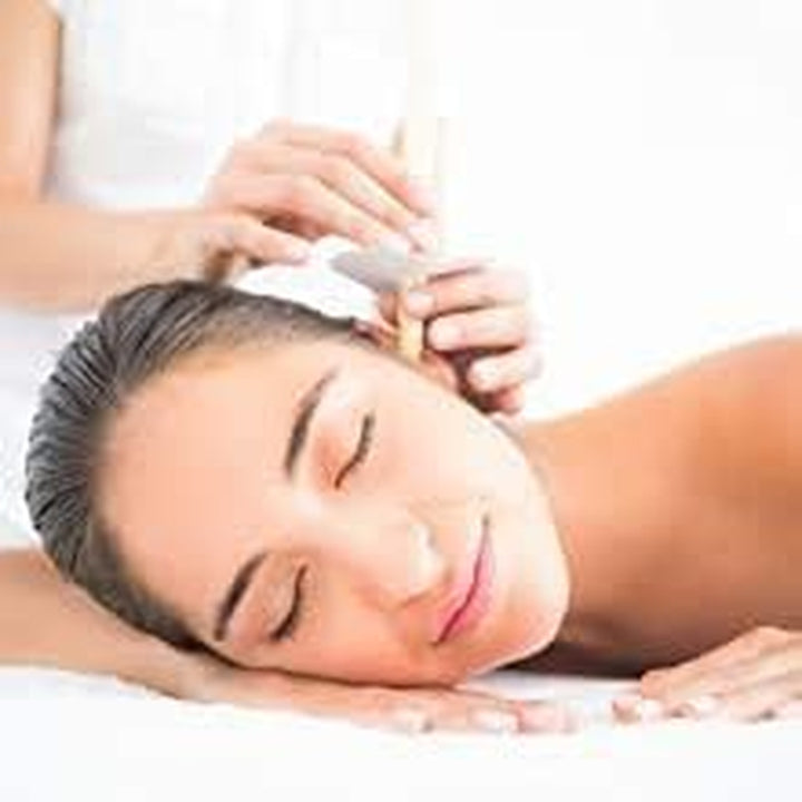 Organic Hopi Ear Candles for Blocked Ears - All Natural Ear Wax Remover  100% Natural Beeswax Candle - 16Pcs (8 Pairs) with 8 Protective Disc Cones for Safe & Effective Ear Candling