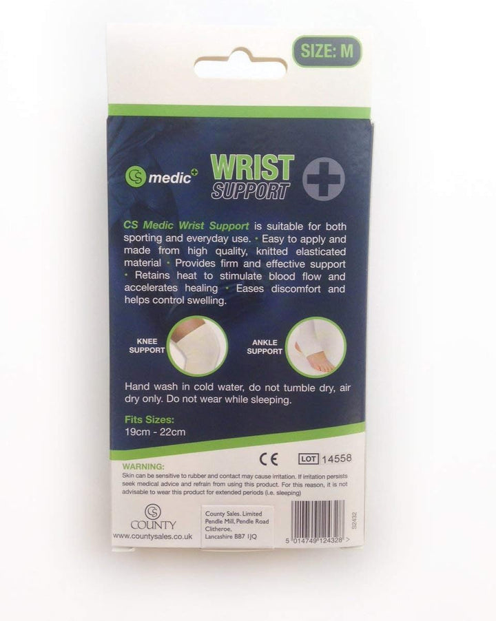 Elastic Wrist Hand Sprain Injury Elastic Support Bandage (Medium or Large)