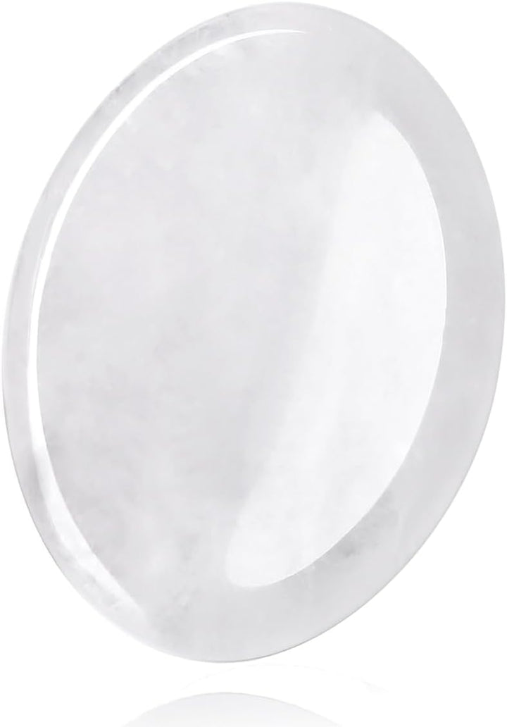 7 Chakra Crystal Worry Stone for Anxiety Relief for Adults,Healing Crystal Gifts for Women,Polished Crystal Gemstone Thumb Stone Mindfulness Gifts Small Gifts Stocking Fillers Women