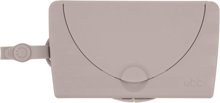 On-The-Go Baby Wipes Dispenser, Portable Wipes Container for Travel, Nappy Bag Accessory Must Have for Newborns, Reusable Wipes Holder, Sage Green