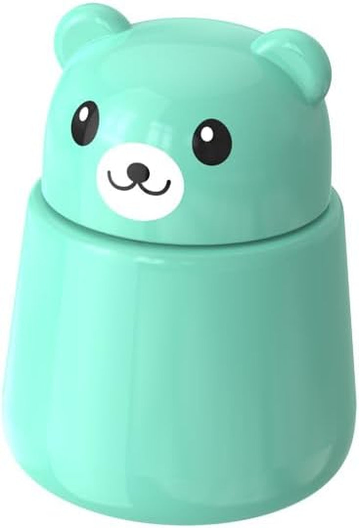 Pink Bear Pill Crusher - Cute Animal-Shaped Medicine Grinder for Kids & Adults, Portable Powder Crushing Tool for Tablets, Vitamins, Pets - Easy to Clean, Durable & Painless Medication Aid