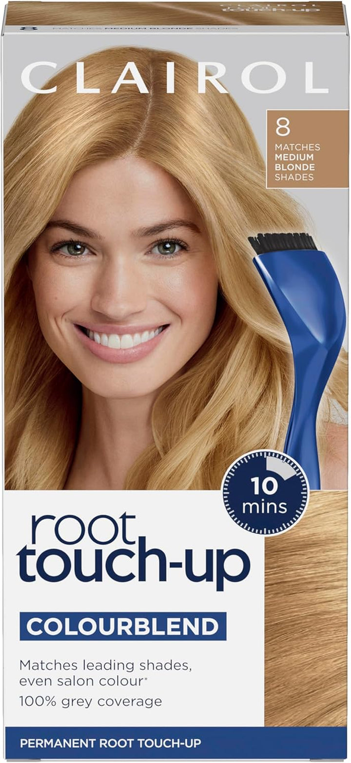 Root Touch-Up Permanent Hair Dye, 4 Dark Brown (Packing May Vary)