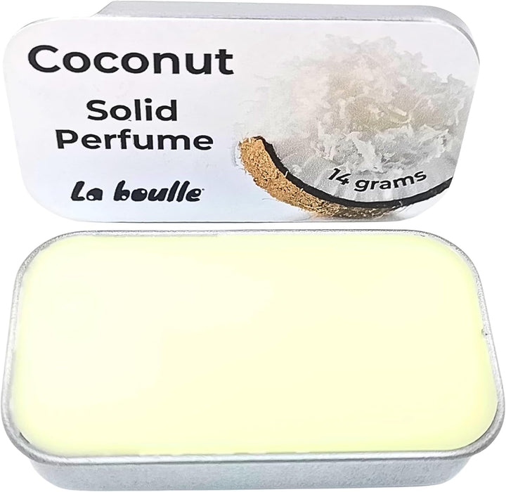 Cooling Solid Natural Perfume Balm. for Sensitive Skin. Handmade in UK.