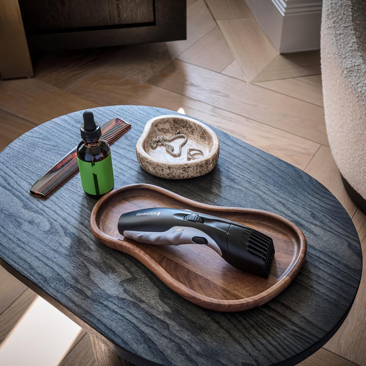 Barba Beard Trimmer (Advanced Ceramic Blades, Pop-Up Detail Trimmer, Adjustable Zoom Wheel, 9 Length Settings, Comb Attachment, Cord or Cordless, 40-Minute Runtime) MB320C