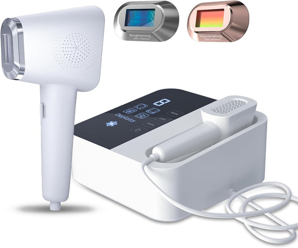 Laser Hair Removal Device, 3 in 1 Beauty Salon Grade Home Hair Remover Device with Cooling System, IPL Body Painless Laser Hair Removal for Face Armpits Arms Legs Bikini Line