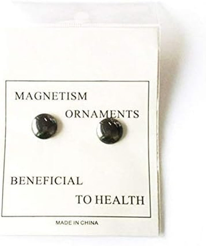 Magnetic Earrings, Magnetic Healthcare Earring Acupoints Weight Loss Massage Relaxation Stimulation Acupuncture Magnetic Field Therapy Ear Nail 1 Pair