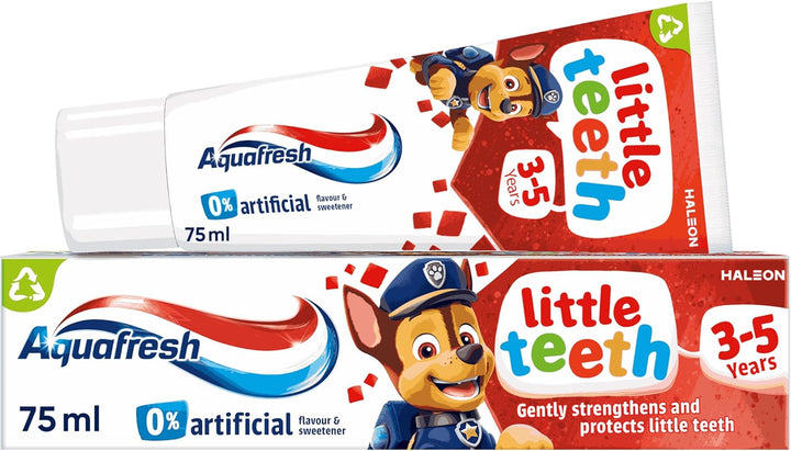 Little Teeth 3-5 Years, Kids Toothpaste, Gently Strengthens and Protects Little Teeth, 75Ml