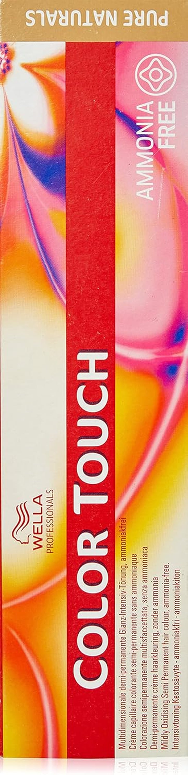 Wella Colour Touch Demi-Permanent Hair Colour, No. 6/0 Dark Blonde, 0.13601 Kg