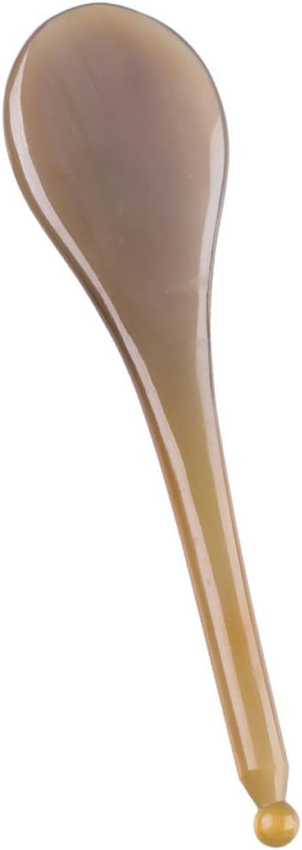 Natural Yak Horn Gua Sha Tool for Face Massage Beauty Scraping Board to Circulation Reduce Puffiness Smooth Fine Lines Suitable for Skin Care and Relaxation