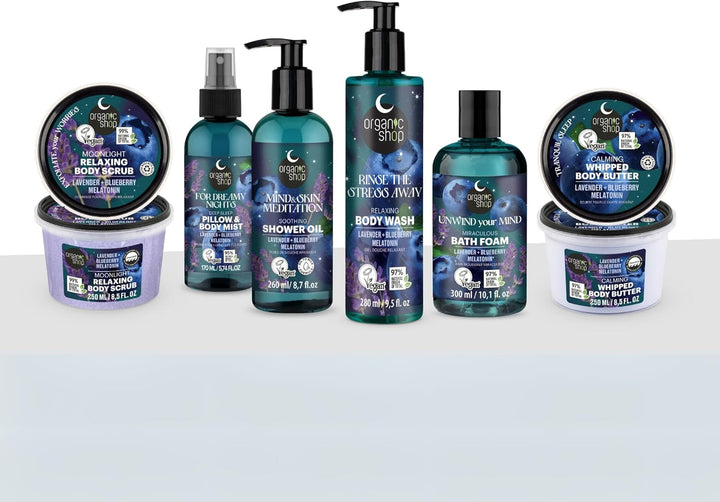 Sleep Soothing Shower Oil, Mind & Skin Meditation, 260 Ml