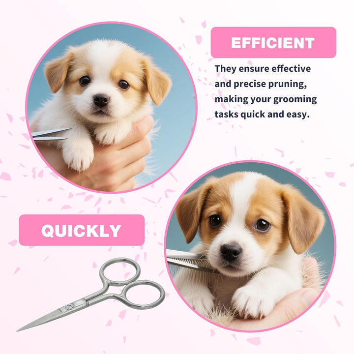 1 Pcs Dual Blade Grooming Tool Set-Grade Stainless Steel Trimmer for Face Trimming, Beard, Nose and Eyebrows