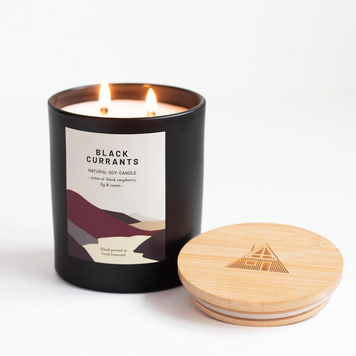 Wild Forest - Organic & Vegan, Luxury Scented Soy Wax Candles. Hand Poured in Loch Lomond, Scotland |  Limited (+8 Scent Options, X2 Sizes) 450G