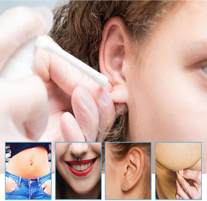 Saline Solution Spray, Aftercare Ear Nasal Cleaning Solution, Sterile Fluid Cleaner, Ear Cleaner