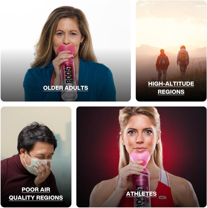 Cylinder - Portable Oxygen Cylinder for Breathing up to 100 Uses | Pink Grapefruit Pure Oxygen Can Promotes Free Breathing, Assists with Hangovers, Colds, & Revitalizes Lungs 5L