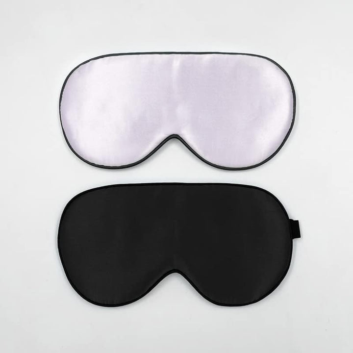 100% Silk Sleep Mask with Adjustable Strap,Comfortable and Super Soft Eye Mask Ultimate Sleeping Aid,Blindford Golden Moon