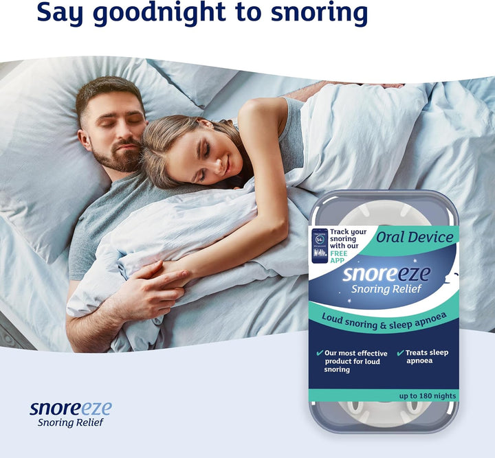 anti Snoring Oral Device - Adjustable Mouthguard, Snore Stopper Mouthpiece, Sleep Aid to Reduce Snoring & Sleep Apnoea for Men & Women