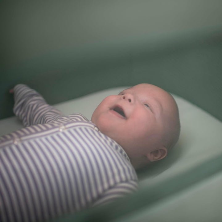 Iora Baby Bed Sheets, Baby Cot Bedding, Bedside Crib Fitted Sheets for  Iora, Iora Air and Tori, Set of 2 Bedside Crib Sheets, White