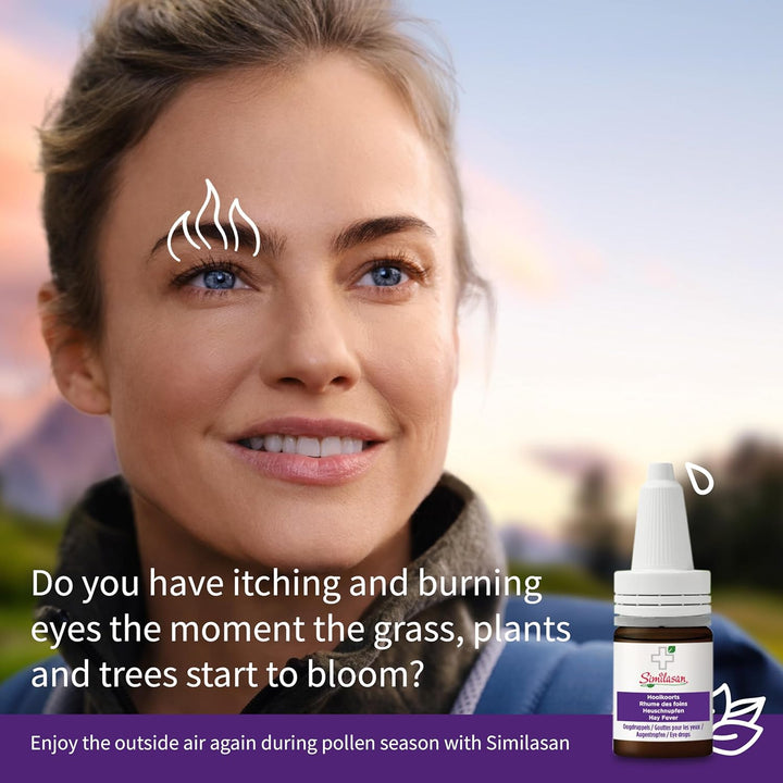 Hayfever Eye Drops 10 Ml (Pack of 1) – Allergy Relief – for Irritated Itchy and Allergic Eyes – Natural Formula