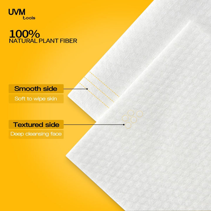 Face Towel 120 Count Disposable Face Wipes Cloths for Washing Soft Cotton Dry Baby Wipes, Skincare, Makeup Remover (PEARL PATTERN)