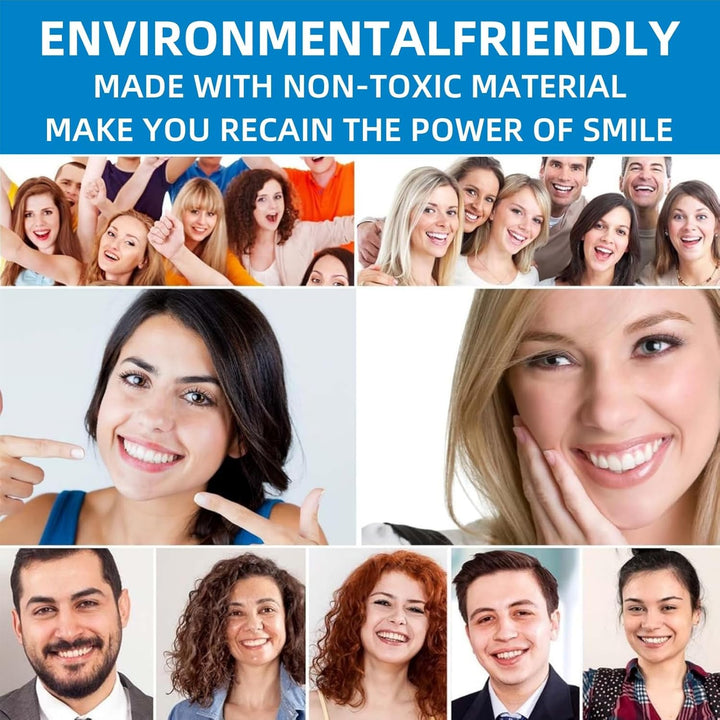 Temporary Tooth Filling Repair Kit with Tweezers,Moldable False Teeth for Replacing Missing or Broken Teeth,Dental Repair Beads,Temporary Tooth Filling,Tooth Filler,Fake Teeth,Versatile Applications