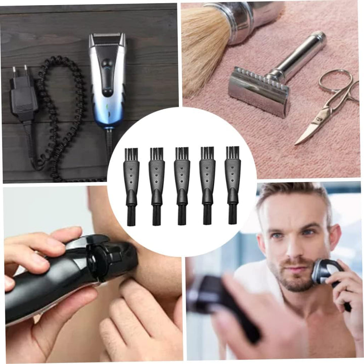 Electric Shaver Cleaning Brush Double Sided Razor Brush Beard Trimmer 5PCS.
