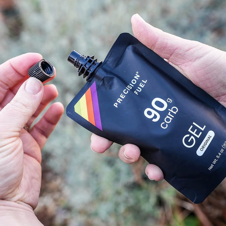 Precision Fuel 90 Energy Gels - Mild Flavour Running for Endurance Athletes 90G Carbohydrate Easy-To-Digest Perfect & Long-Duration Sports (153G (10 Gels))