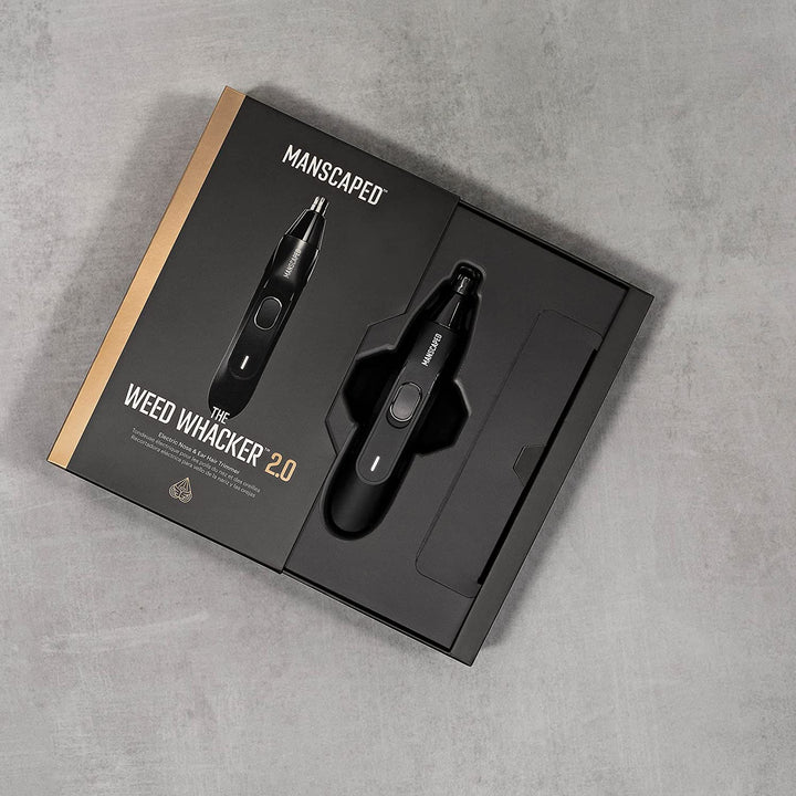 ® Weed Whacker® 2.0 Electric Nose & Ear Hair Trimmer – 7,000 RPM Precision Tool with Rechargeable Battery, Wet/Dry, Easy to Clean, Improved Stainless Steel Replaceable Blade