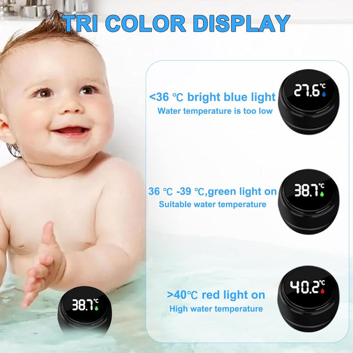 Bath Thermometer Led Display - Baby Bath Water Thermometer Digital Temperature, No Age Limit Bathing Products