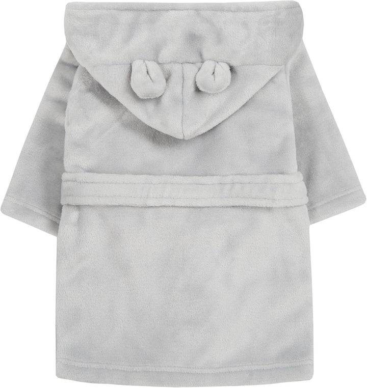 Personalised Baby Kids Girls Boys Matching Set Dressing Gown Plush Fleece Robe Soft Cosy Velvet Warm Embroidery Gift