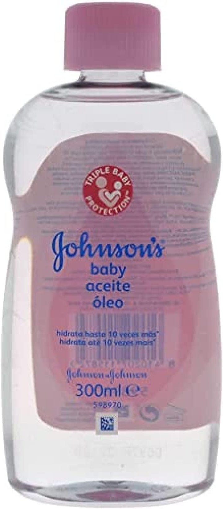 Oil (1 X 500 Ml) Moisturising Baby Oil to Protect Delicate and Dry Skin, Hypoallergenic and Ph-Balanced, Ideal for Massage, Moisturiser for Dry Skin to Soften Hands and Body