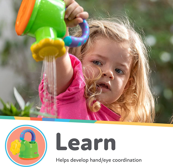 Fun Watering Can Bath Toy, 1 Count (Pack of 1)