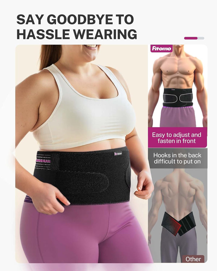 Umbilical Hernia Belt for Men and Women with Removable Pressure Pad, Ultra-Breathable Hernia Support for Abdominal Hernias, Incisional Hernias, Abdominal Surgeries, Postpartum Belly Band