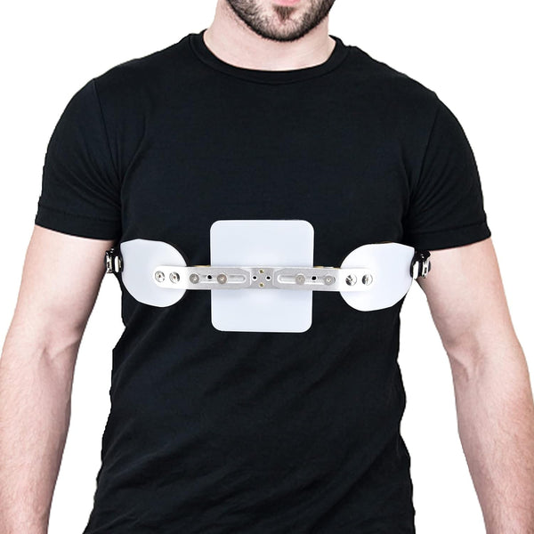 Pectus Carinatum Orthosis Brace, Pigeon Chest Orthosis Support, Adjustable Medical Chest Brace for Pectus Excavatum Ribs Valgus Orthosis Brace (For Adult)