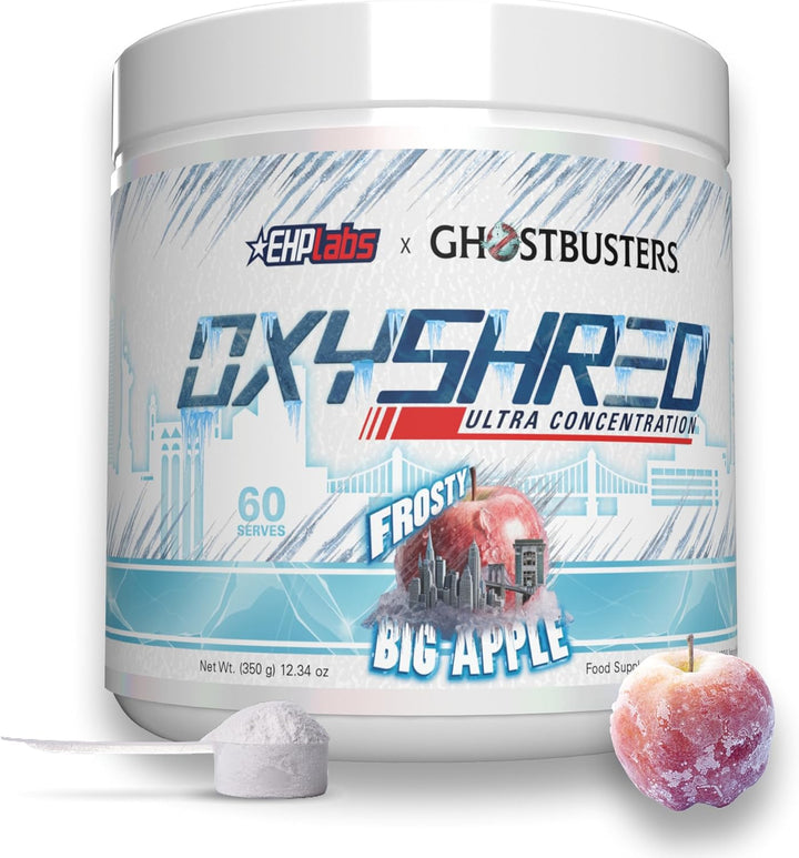 Oxyshred Pre Workout Powder & Shredding Supplement - Preworkout Powder with L Glutamine & Acetyl L Carnitine, Energy Boost Drink - Kiwi Strawberry, 60 Servings