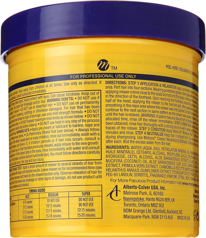 Professional Super Hair Relaxer, 425G /15Oz