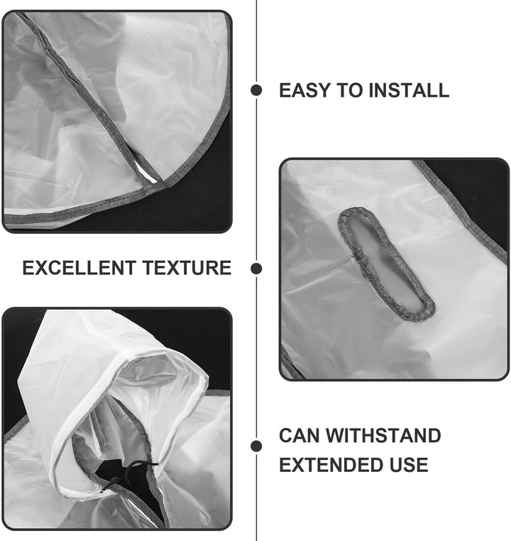 Foldable Bathtub Cover Lid Thickened Plastic Thermal Replacement for Bath Tub Easy-Install Insulated Foldable Shower Tub Lid Multipurpose Warm Retention for Home Spa and Massage