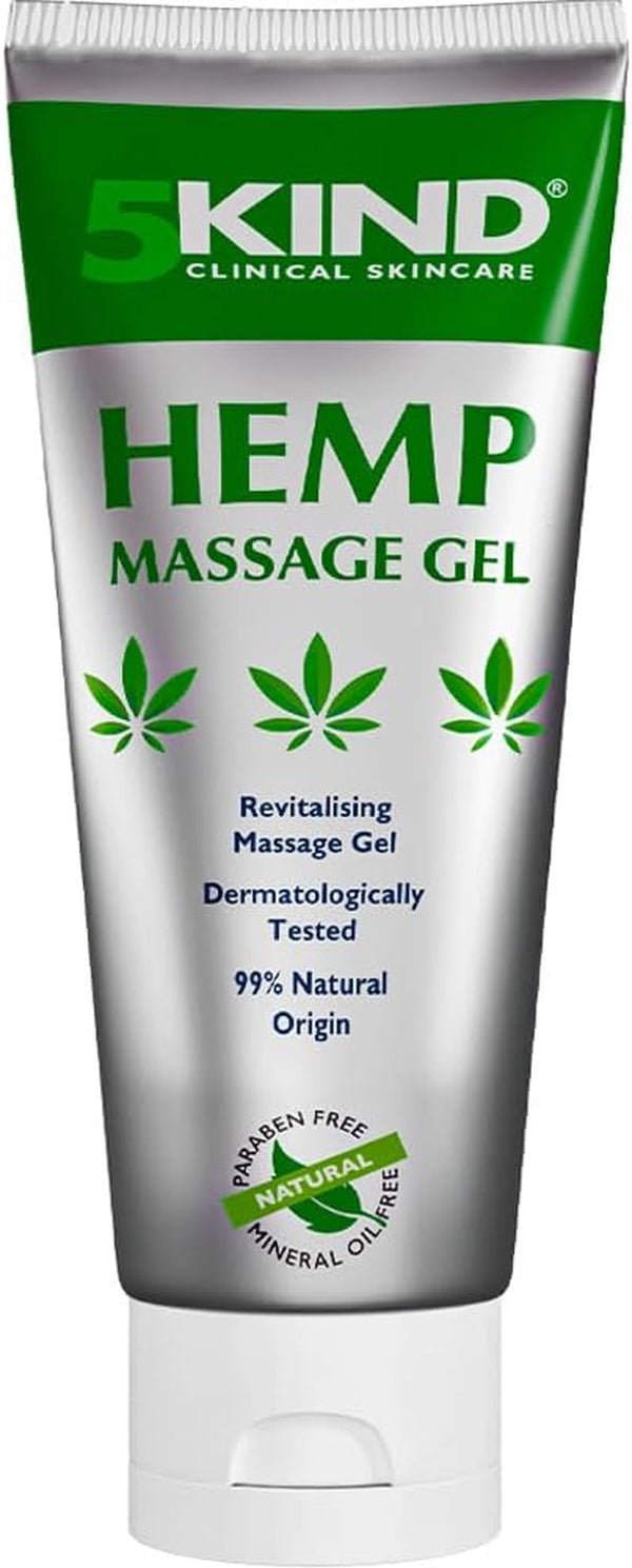 Hemp Active Gel 100Ml - High Strength Formula - Natural Hemp Massage Gel for Back, Muscles, Feet, Knees, Neck & Shoulders - Muscle Rub Rich in Natural Extracts