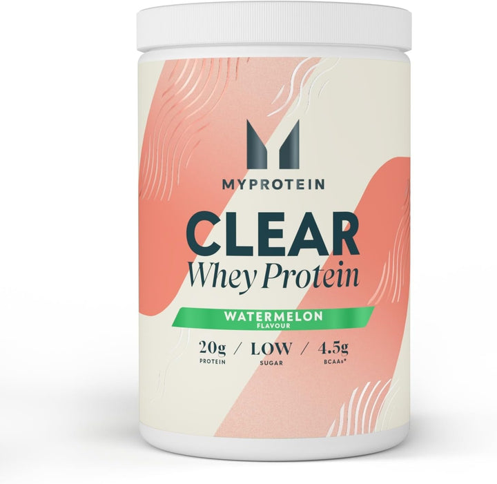 Clear Whey Protein Isolate Powder - Peach Tea - 488G - 20 Servings - Cool and Refreshing Whey Protein Shake Alternative - 20G Protein and 4G BCAA per Serving