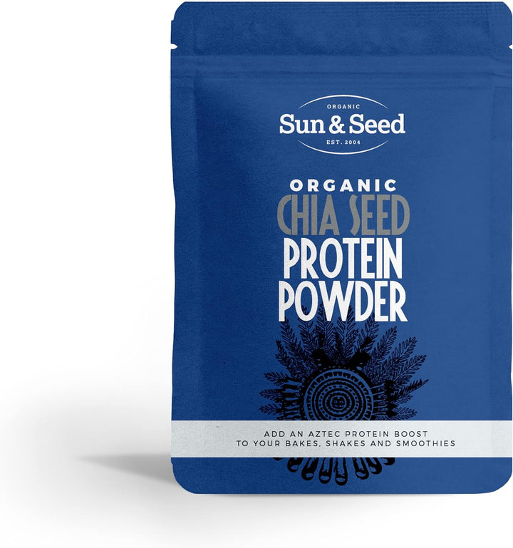 Organic Hemp Seed Protein Powder 300G by  – Raw, Plant-Based Superfood – High Protein, High Fibre, Low Fat – Vegan, Gluten-Free, Omega-3 Rich – EU Grown – Smoothies, Baking, Cooking