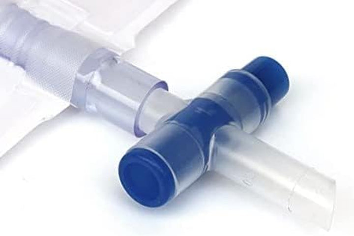 1Pc Urine Drainage Bag 2000Ml Capacity – STERILE Overnight Urine Bags with Lever Tap Valve and 90Cm Tube - Drainable Urinary Bags - Non-Latex Bedside Urinary Night Bags