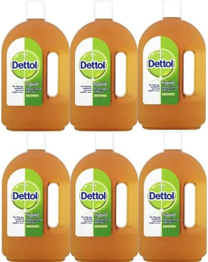 ORIGINAL DISINFECTANT ANTISEPTIC LIQUID 750ML SKIN MEDICAL FIRST AID CARE (6)